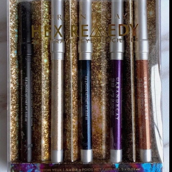New Urban Decay 24/7 Glide-On Eye Pencil Travel Set of 5 Hex Remedy 0.03 oz each - Picture 1 of 5
